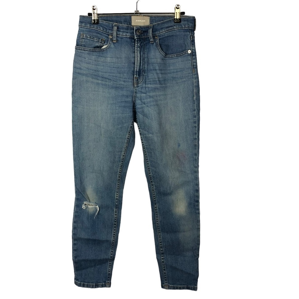 Everlane Medium‎ Wash Skinny Ankle Jeans 28